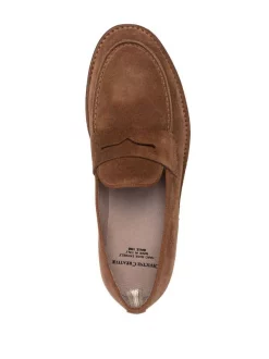 ( Nouvelle Collection ) Officine Creative MARRONE Mocassins Kent En Daim Homme -Officine Creative Soldes 17947085 38081260 600