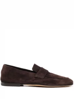 ( Nouvelle Collection ) Officine Creative BROWN Mocassins Airto En Cuir Homme