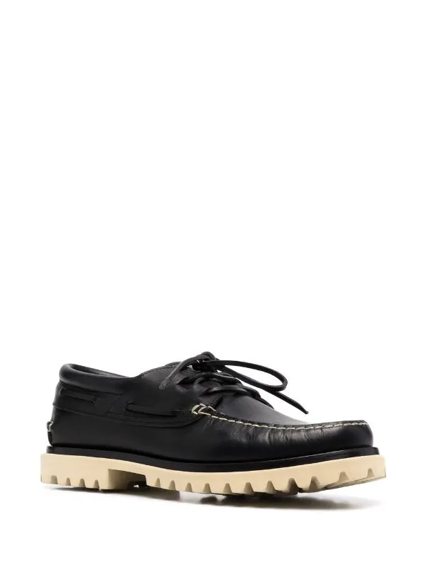 ( Nouvelle Collection ) Officine Creative NERO Mocassins En Cuir à Lacets Homme 4 ( Nouvelle Collection ) Officine Creative NERO Mocassins En Cuir à Lacets Homme – Image 2