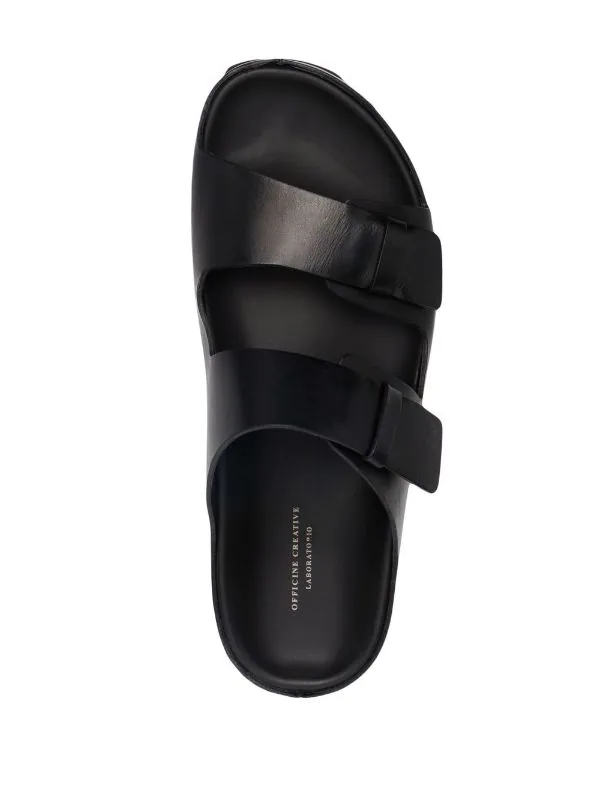 ( Nouvelle Collection ) Officine Creative Sandales à Brides Croisées NERO 6 ( Nouvelle Collection ) Officine Creative Sandales à Brides Croisées NERO – Image 4