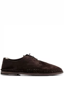 ( Nouvelle Collection ) Officine Creative BROWN Chaussures En Daim à Lacets Homme