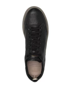 ( Nouvelle Collection ) Officine Creative BLACK GREEN Baskets à Lacets Homme -Officine Creative Soldes 18114309 38542550 600