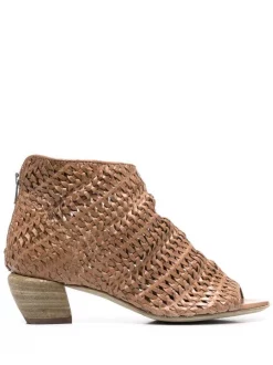 ( Nouvelle Collection ) Officine Creative L230 Bottines Zippées à Design Tressé Femme