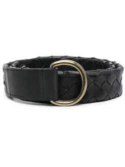 ( Nouvelle Collection ) Officine Creative 1000 NERO Ceinture Tressée à Boucle Homme