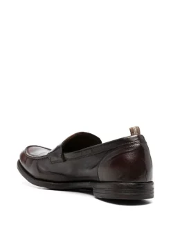( Nouvelle Collection ) Officine Creative Mocassins En Cuir à Entaille Penny M579 BROWN -Officine Creative Soldes 18224067 39466722 600