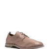 ( Nouvelle Collection ) Officine Creative Nappah Walnut Chaussures Oxford Joshper à Lacets Homme