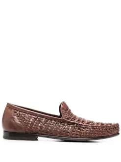 ( Nouvelle Collection ) Officine Creative Intreccio Rest Bruno Mules Libre à Design Tressé Homme