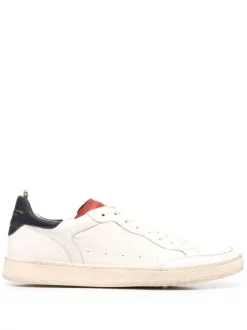 ( Nouvelle Collection ) Officine Creative WHITE Baskets à Lacets Homme