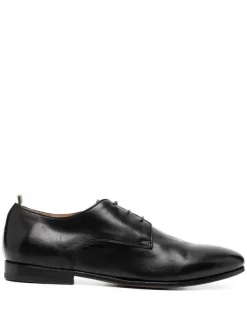 ( Nouvelle Collection ) Officine Creative Derbies En Cuir BLACK