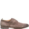 ( Nouvelle Collection ) Officine Creative TAUPE Derbies En Daim Homme -Officine Creative Soldes 18293779 39444764 600