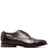 ( Nouvelle Collection ) Officine Creative Chaussures Oxford En Cuir à Bout En Amande Brown 1 ( Nouvelle Collection ) Officine Creative Chaussures Oxford En Cuir à Bout En Amande Brown -Officine Creative Soldes 18300724 39463501 600