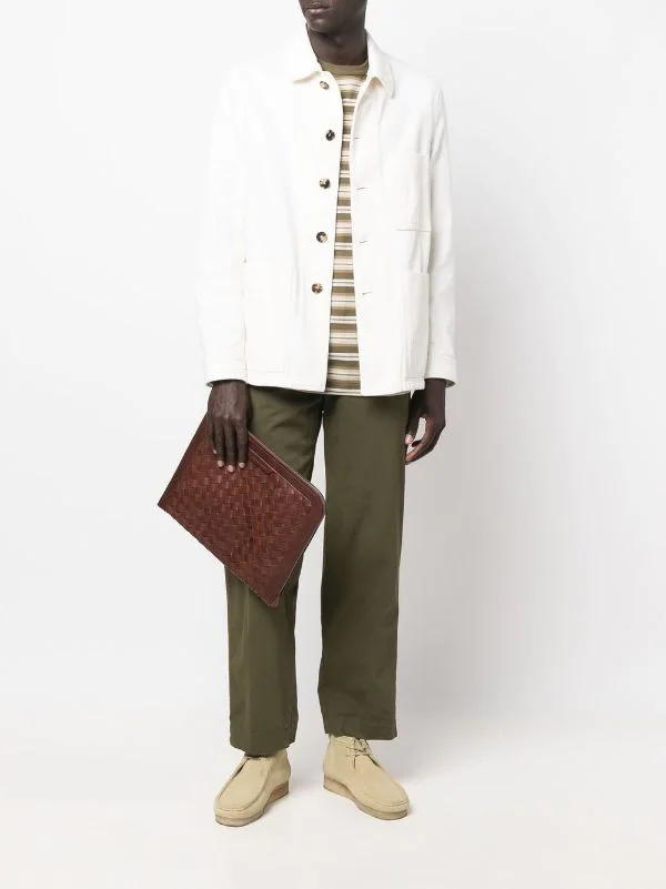 ( Nouvelle Collection ) Officine Creative Pochette Armor à Design Tressé Homme 4 ( Nouvelle Collection ) Officine Creative Pochette Armor à Design Tressé Homme – Image 2