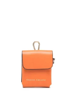 ( Nouvelle Collection ) Officine Creative MANGO SORBET étui D'AirPods En Cuir à Logo Gravé Femme