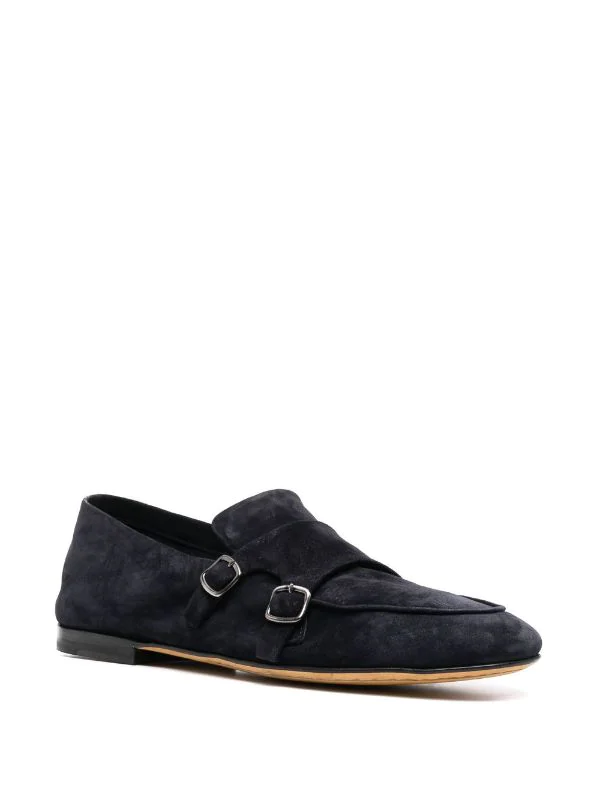 ( Nouvelle Collection ) Officine Creative DEEP NAVY Mocassins En Daim à Boucles Homme 4 ( Nouvelle Collection ) Officine Creative DEEP NAVY Mocassins En Daim à Boucles Homme – Image 2