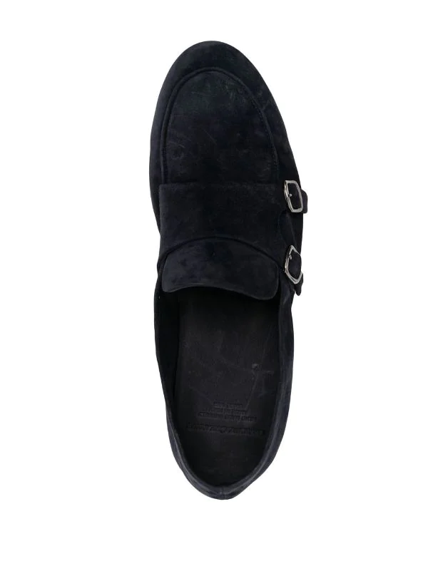 ( Nouvelle Collection ) Officine Creative DEEP NAVY Mocassins En Daim à Boucles Homme 6 ( Nouvelle Collection ) Officine Creative DEEP NAVY Mocassins En Daim à Boucles Homme – Image 4