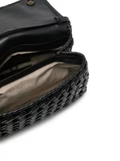 ( Nouvelle Collection ) Officine Creative NERO Sac à Bandoulière à Design Tressé Femme -Officine Creative Soldes 18402993 39591643 600