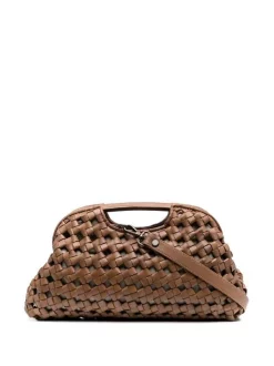 ( Nouvelle Collection ) Officine Creative Pochette à Design Tressé Femme