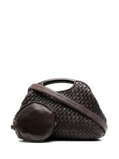 ( Nouvelle Collection ) Officine Creative Pochette à Design Tressé 2040 TESTA DI MORO