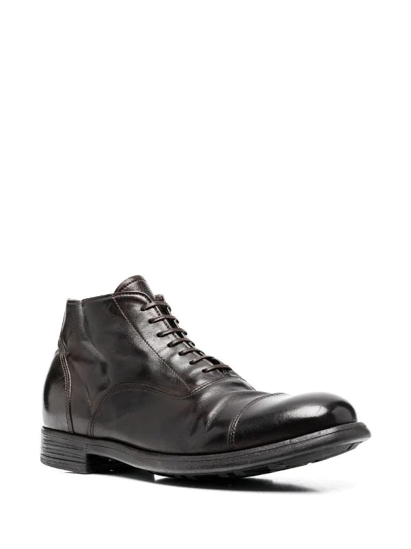 Officine Creative Bottes En Cuir à Lacets EBANO 4 Officine Creative Bottes En Cuir à Lacets EBANO – Image 2