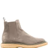 Officine Creative BOSCO Bottes En Daim à Empiècements élastiqués Homme -Officine Creative Soldes 18421728 39634184 600